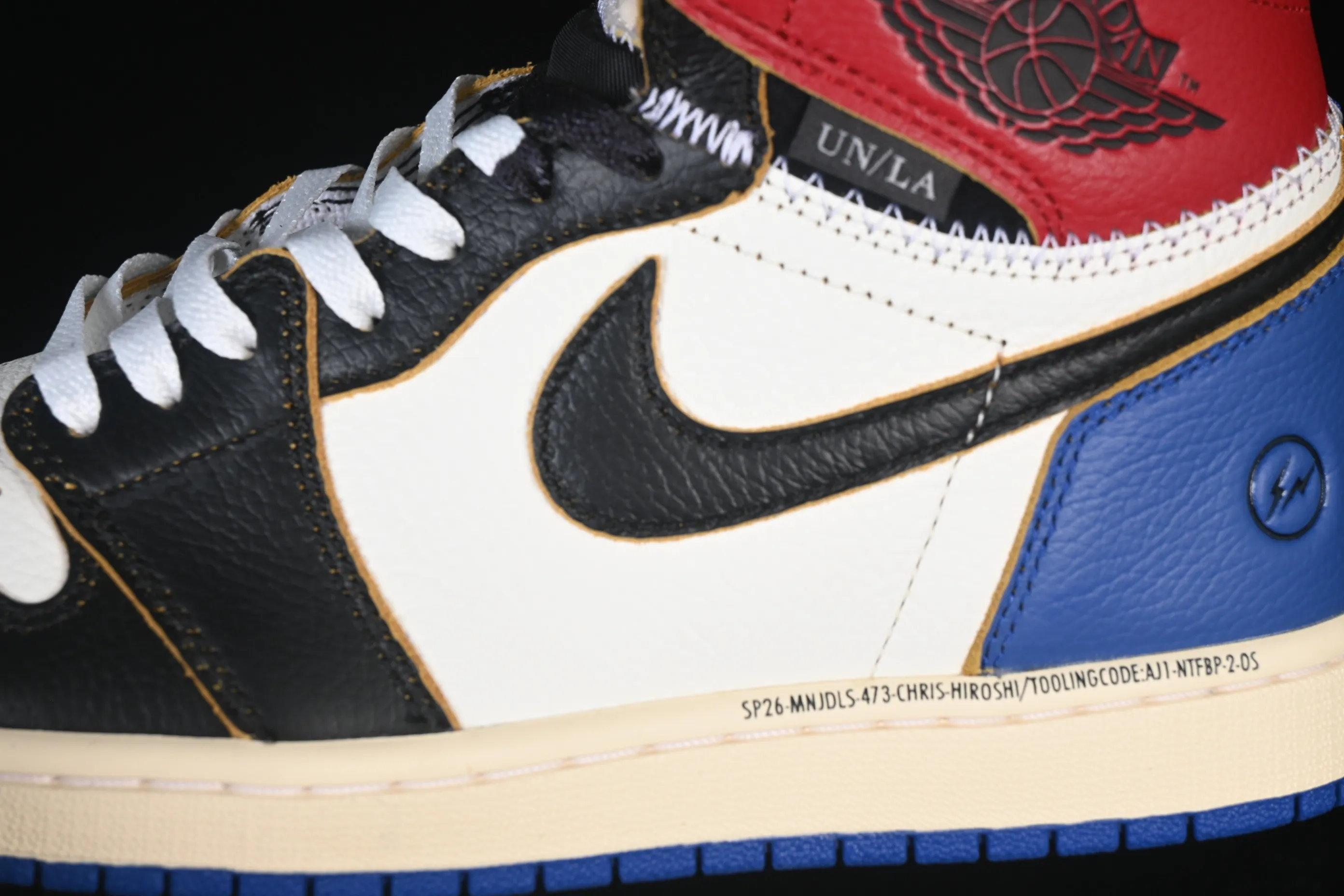 All categories Air Jordan Jordan series basketball shoes Air Jordan 1 High OG version Frgmt x Union x AJ1 High OG SP "Top 3" AJ1 Joe 1 Fujiwara Hirota Lightning high-top basketball shoes IO7847-002